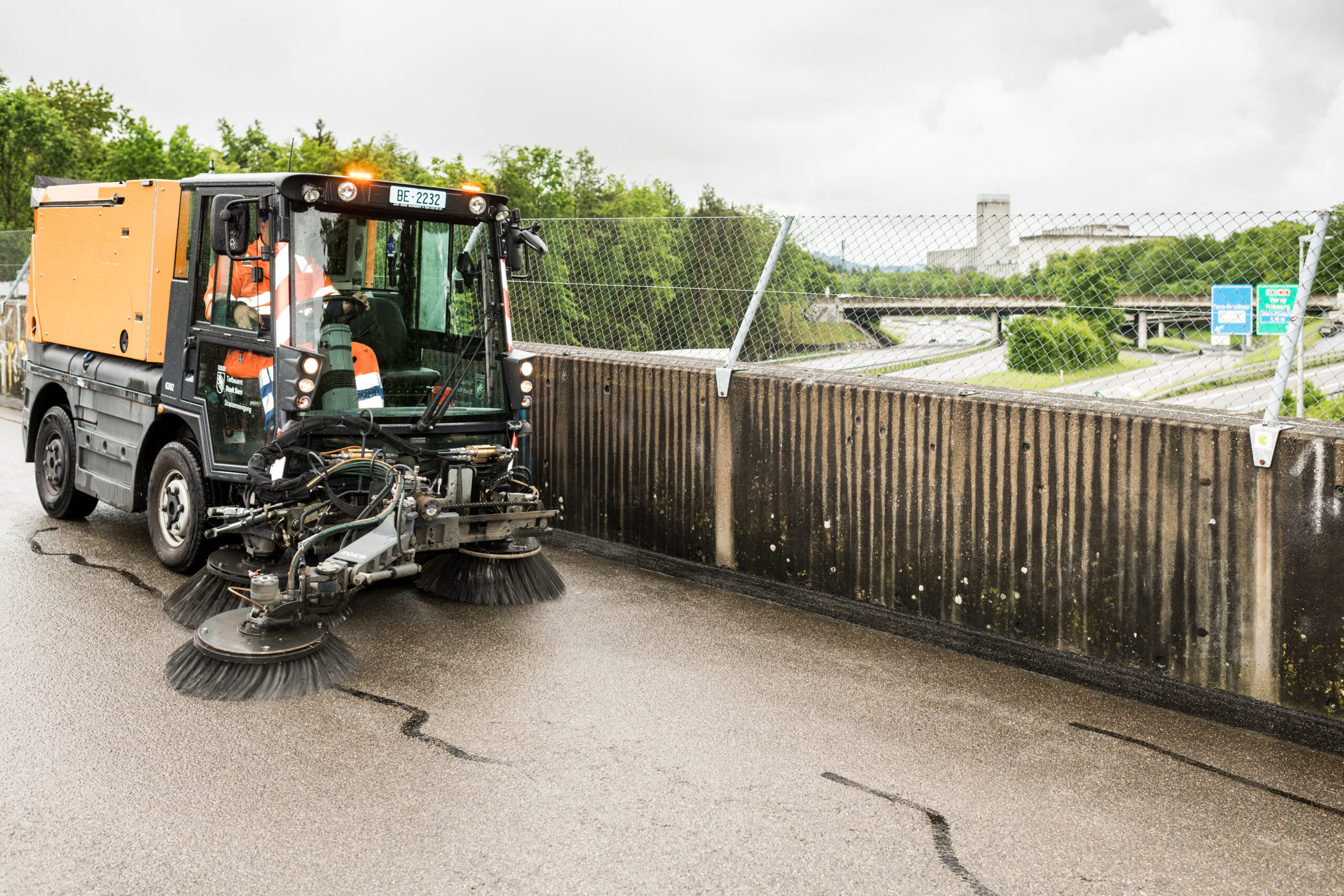 Sauber, nachhaltig, sozial – Strassenreinigung in Bern